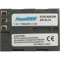 Power2000 EN-EL3E Rechargeable Battery for Nikon D80 SLR Camera