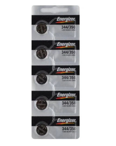 10 Pcs Energizer 344 / 350 Watch Batteries SR1136SW