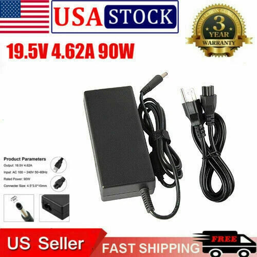 90W AC Adapter Charger For Dell Inspiron 20 22 24 32 3480 3059 3052 5488 5459 US