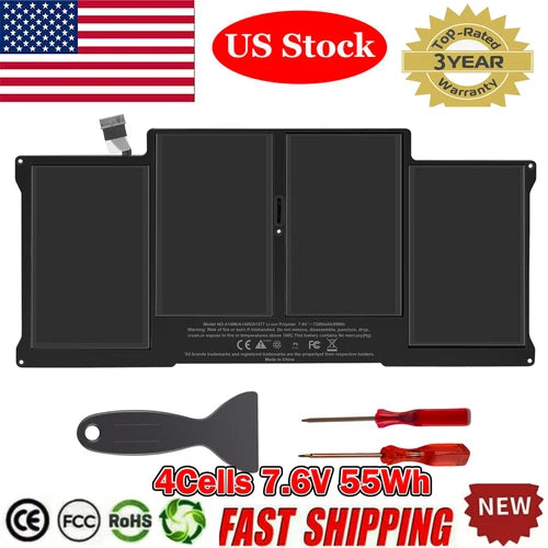 A1405 Battery/Charger for Apple Macbook Air 13" A1369 Mid 2011&A1466 2012 A1496