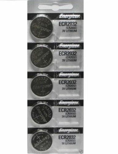 Lot 5 Pcs Fresh Energizer CR2032 3V Lithium Coin Cell Button Battery CR 2032 USA