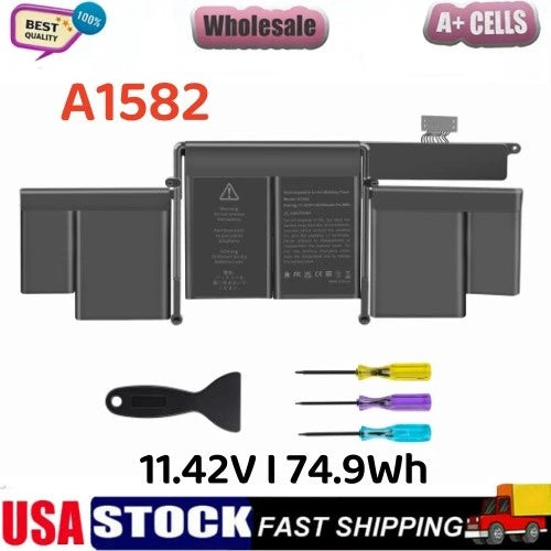 New A1582 Battery For MacBook Pro 13" Retina Early 2015 Mid 2014 Late 2013 A1502