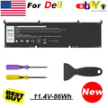 69KF2 Battery For Dell Precision 5550 5560 G15 5510 5511 5520 5515 5521 G7 0GFJ6