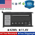 FOR DELL INSPIRON 5570 7378 7460 7570 7586 LAPTOP 4CELL 42WH BATTERY WDX0R CYMGM