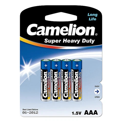 Super Heavy Duty AAA (20) Twenty Batteries 4pk x 5