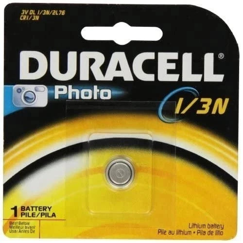 Duracell Photo Battery 3 V Model No. 1/3n Carded (Pack of 4)