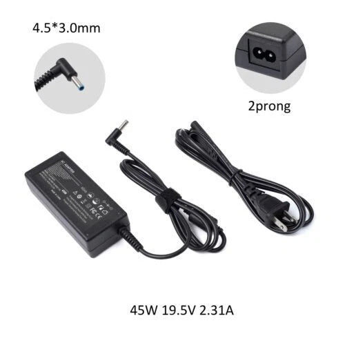 New Replaces for HP Laptop Charger 45W AC ADAPTER L25296-002 741727-001 TPN-CA14