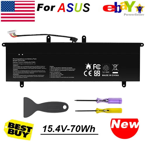 C41N1901 Battery For Asus ZenBook Duo UX481F UX481FA UX481FL UX4000F UX4000FL