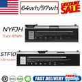 NYFJH 97wh / 5TF10 64wh Battery For Dell Precision 7330 7530 7540 7730 7740 P74F