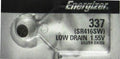 ENERGIZER 337 SR416SW WATCH BATTERIES SR416 D337 V337 Sealed Authorized Seller