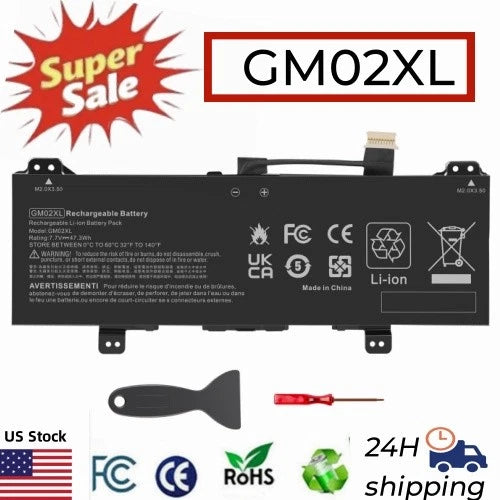 GM02XL Battery for HP Chromebook 14-CA061DX 917679-271 HSTNN-DB7X 917725-855 US