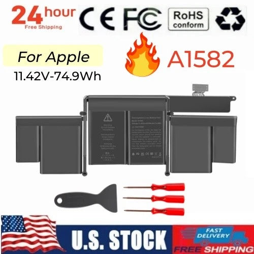 ??LOT Battery For Apple Macbook Pro 13" A1582 A1502 A1493 2013 2014 2015 11.42V