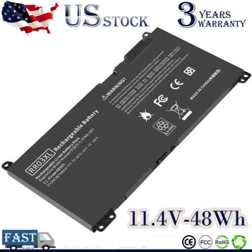 RR03XL Battery for HP ProBook 430 440 450 470 G4 G5 851610-850 851477-832 48Wh