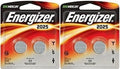 Energizer 2025BP-2 Lithium Button Cell Batteries 2x2 (4 Count)