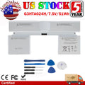 Battery G3HTA024H for Microsoft Surface Book 1 1704 1705 Keyboard Base 51Wh