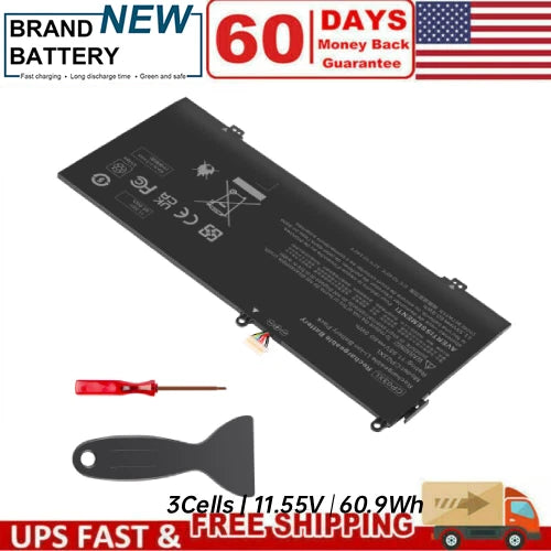 60.9WH CP03XL Battery for HP Spectre x360 13-ae000 929066-421 HSTNN-LB8E