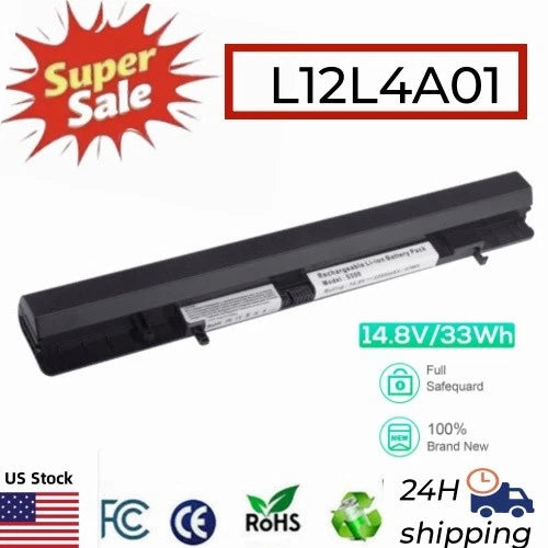 Battery For Lenovo S500 IdeaPad Flex 14 14M 15 15M L12L4A01 L12M4A01 L12S4E51