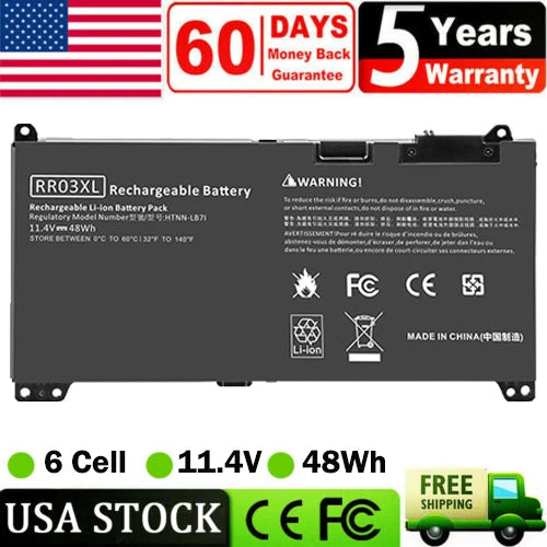 RR03XL BATTERY FOR HP ProBook 430 440 450 470 G4 G5 851610-850 851477-832