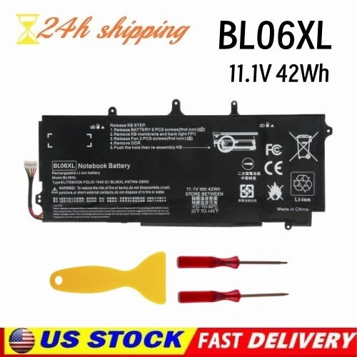 BL06XL Battery For HP EliteBook Folio 1040 G1 G2 722297-001 HSTNN-W02C