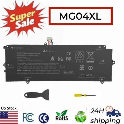MG04XL Battery For HP Elite X2 1012 G1 Series MG04XL 812060-2C1 HSTNN-DB7F 40Wh