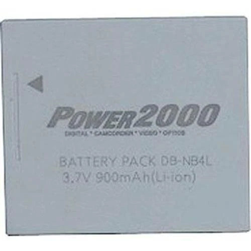 Power2000 NB-4LH Battery for Canon Powershot SD200, SD400 SD600, SD750
