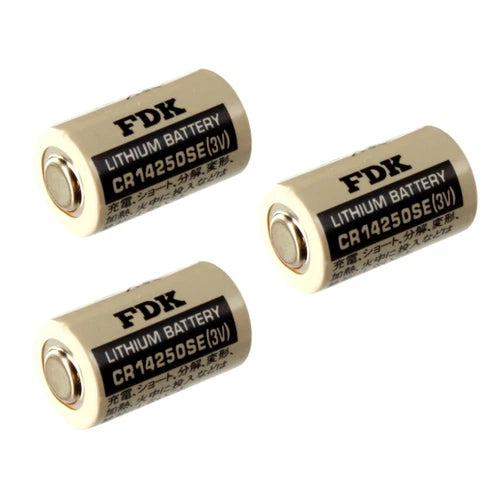 Exell PLC-7 CR14250SE 3V 1/2 AA Laser Lithium Button Top Battery