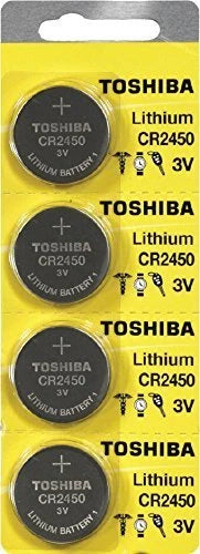 Toshiba CR2450 2450 3 Volt Lithium Coin 3V 20 Batteries