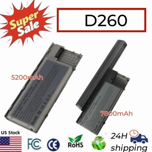 ?D620 Battery for Dell Latitude D630 D631 D640 Precision M2300 Series 6/9 Cells