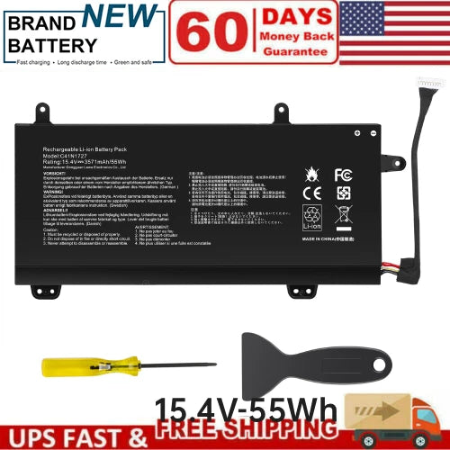 C41N1727 Battery For Asus ROG Zephyrus M GM501 GM501G GM501GM GU501 GU501GM