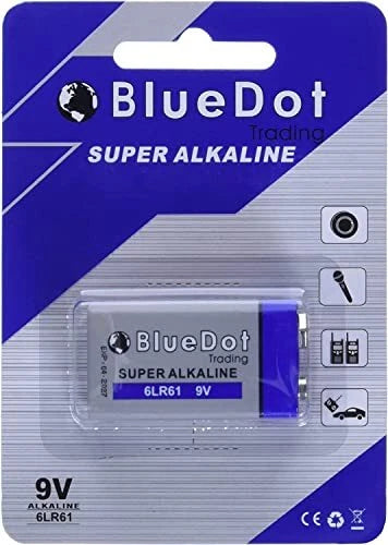 BlueDot Trading Heavy Duty 9 Volt Battery
