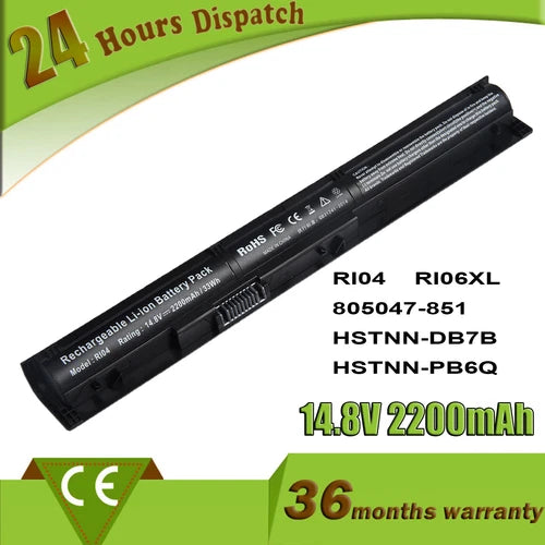 RI04 Battery for HP ProBook 450 455 470 G3 Series 805294-001 811063-421