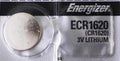 Energizer ECR1620 CR1620 DL1620 Lithium 3V Battery Brand New Authorized Seller