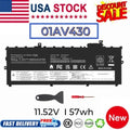 01AV430 01AV494 Battery for Lenovo ThinkPad X1 Carbon 5th 6th Gen 2017 2018