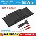 LOT A1405 Battery A1496 for MacBook Air 13'' A1466 Mid 2012 2013,Early 2015 55Wh