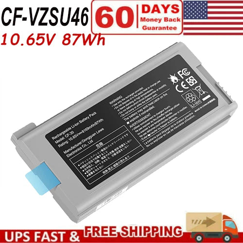 CF-VZSU46 CF-VZSU71U Battery for Panasonic Toughbook CF-30 CF-31 CF-53 CF-VZSU72