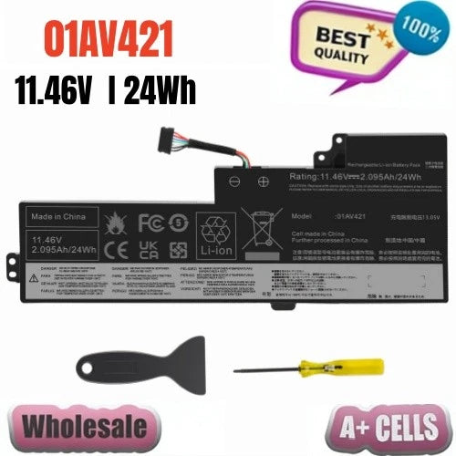 01AV419 Battery for Lenovo ThinkPad T470 A475 T480 A485 Series 01AV421 01AV420