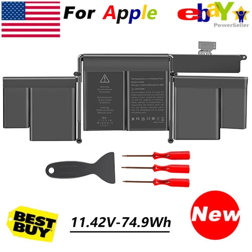 LOT Battery for MacBook Pro 13'' Retina A1582 A1502 2015 2014 2013 A1493
