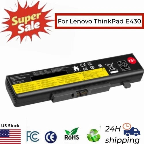 ?75+ Battery For Lenovo ThinkPad E430 E431 E435 E440 E445 E530 E531 E535 E540
