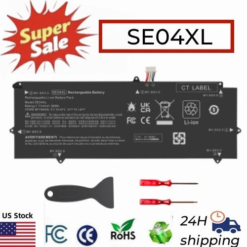 SE04XL Battery for HP Pro Tablet x2 612 G2 HSTNN-DB7Q 708462-001 860708-855
