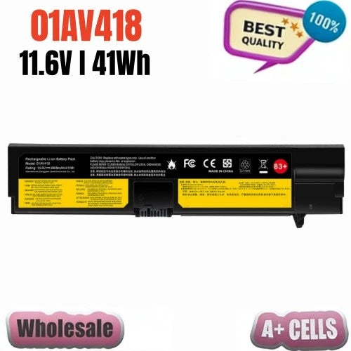 01AV418 01AV417 41Wh Battery for Lenovo ThinkPad E570 E570C E575 SB10K97571