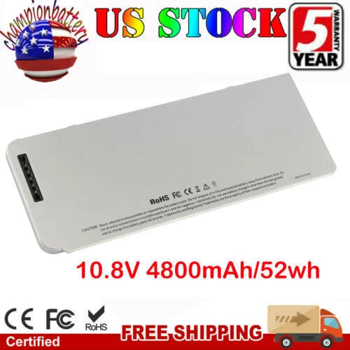 52Wh Battery for Apple 13" Mac book A1280 A1278 Late 2008 MB467LL/A MB466LL/A US