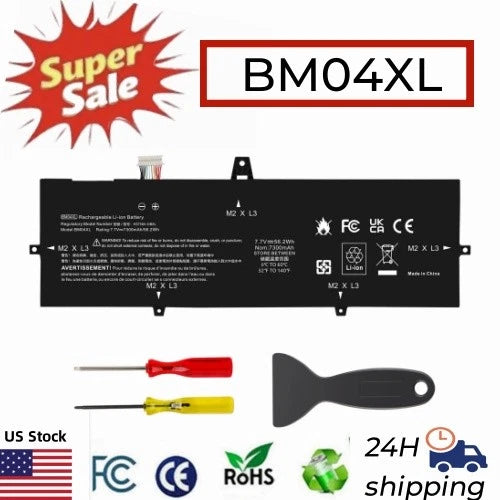 BM04XL BMO4XL Battery for HP EliteBook x360 1030 G3 G4 HSTNN-UB7L L02031-541