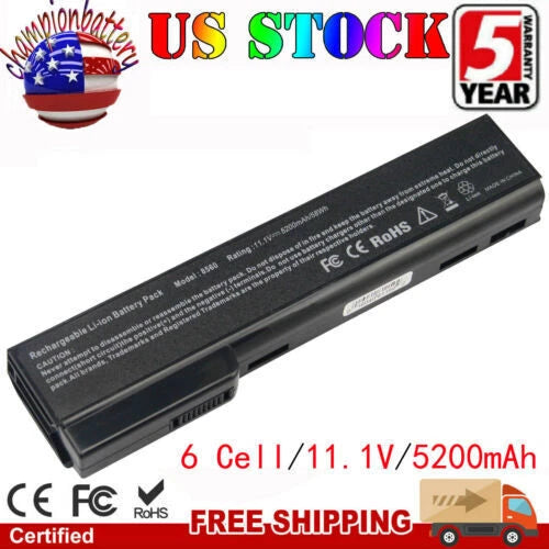 6360b Battery for HP ProBook 6460b 6465b 6470b 6475b 6560b 6565b 6570b Notebook