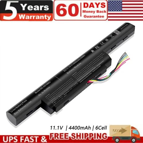 AS16B5J AS16B8J Laptop Battery for Acer Aspire F15 F5-573G E15 E5-575G 4400mAh