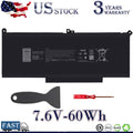 E7280 Battery For Dell Latitude 12 13 14 E7480 7380 7390 7480 7490 DM3WC F3YGT