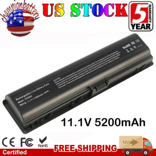 Laptop Battery For HP Pavilion DV2000 DV6000 Notebook 432306-001 441425-001