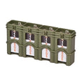 Military Green PowerPax SlimLine 9V Battery Case