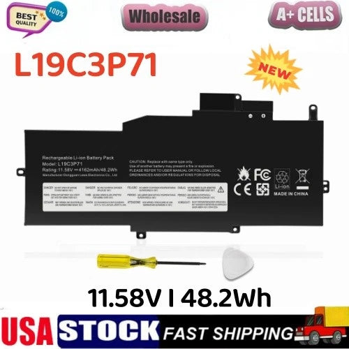 NEW L19C3P71 Battery For Lenovo ThinkPad X1 Nano Gen 1st L19M3P72 L19M3P73
