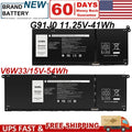 G91J0 V6W33 Battery For Dell Inspiron 13 5310 5320 5330 Latitude 3320 3420 3520