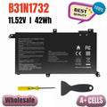 B31N1732 Battery for Asus Vivobook S14 S430FA X430UN X430FN S430UF B31BI9H 42Wh